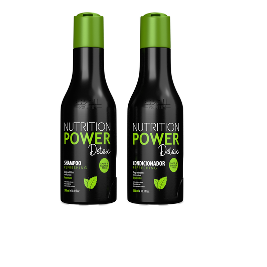 Kit Nutrition Power Detox Champú 300 ml y Acondicionador 300 ml